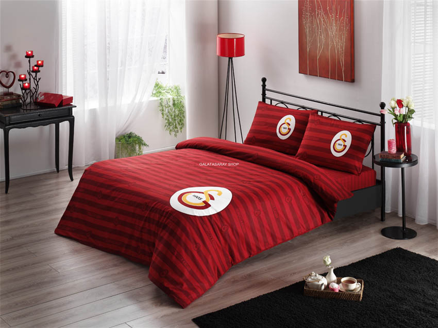 Galatasaray Bedroom Double Set