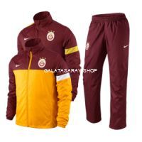Galatasaray Red Sideline Woven Warm Up Tracksuit 12/13 from Nike at Galatasaray Shop # 477933