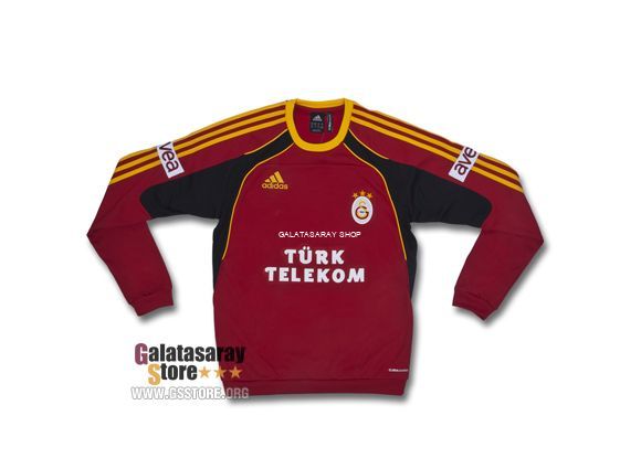 Galatasaray Red Sweat Training Top 10/11 from adidas at Galatasaray Shop # P02890