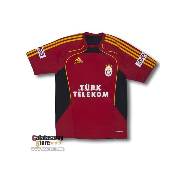 Galatasaray Red Ss Training Jersey 10/11 from adidas at Galatasaray Shop # P02886