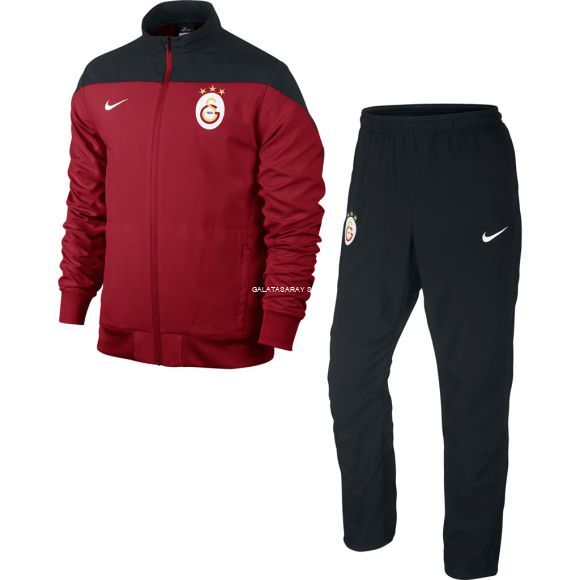 Galatasaray Red Sideline Woven Warm Up Tracksuit 13/14 from Nike at Galatasaray Shop # 545092